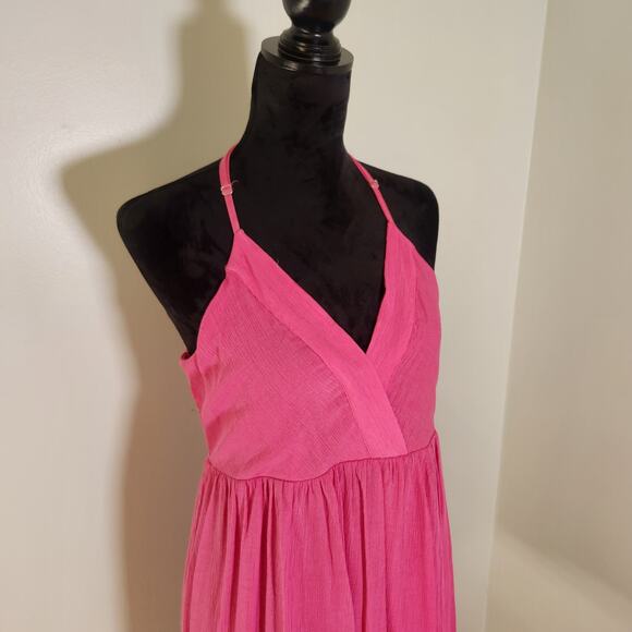 NEW IN Lattice Detail Pink Sundress, Size Large - Picture 7 of 15